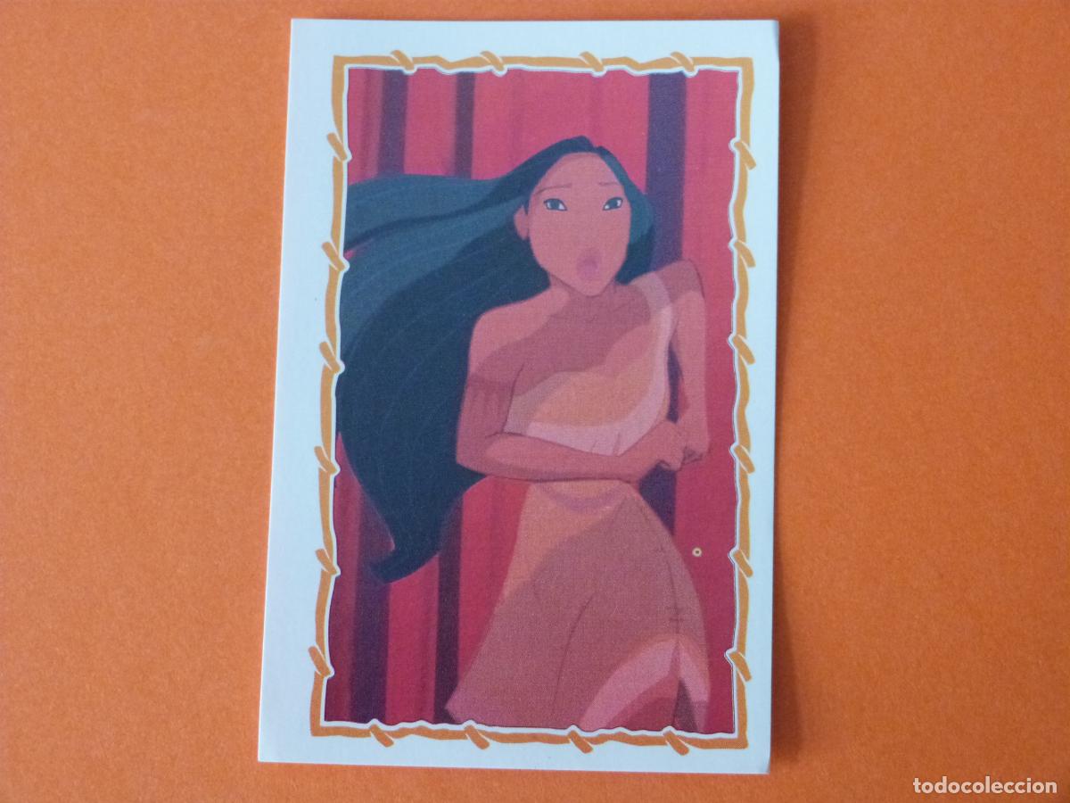 Coleccionismo Cromos antiguos: CROMO DE POCAHONTAS SIN PEGAR N&ordm; 216 A&Ntilde;O 1996 DEL ALBUM POCAHONTAS DE PANINI
