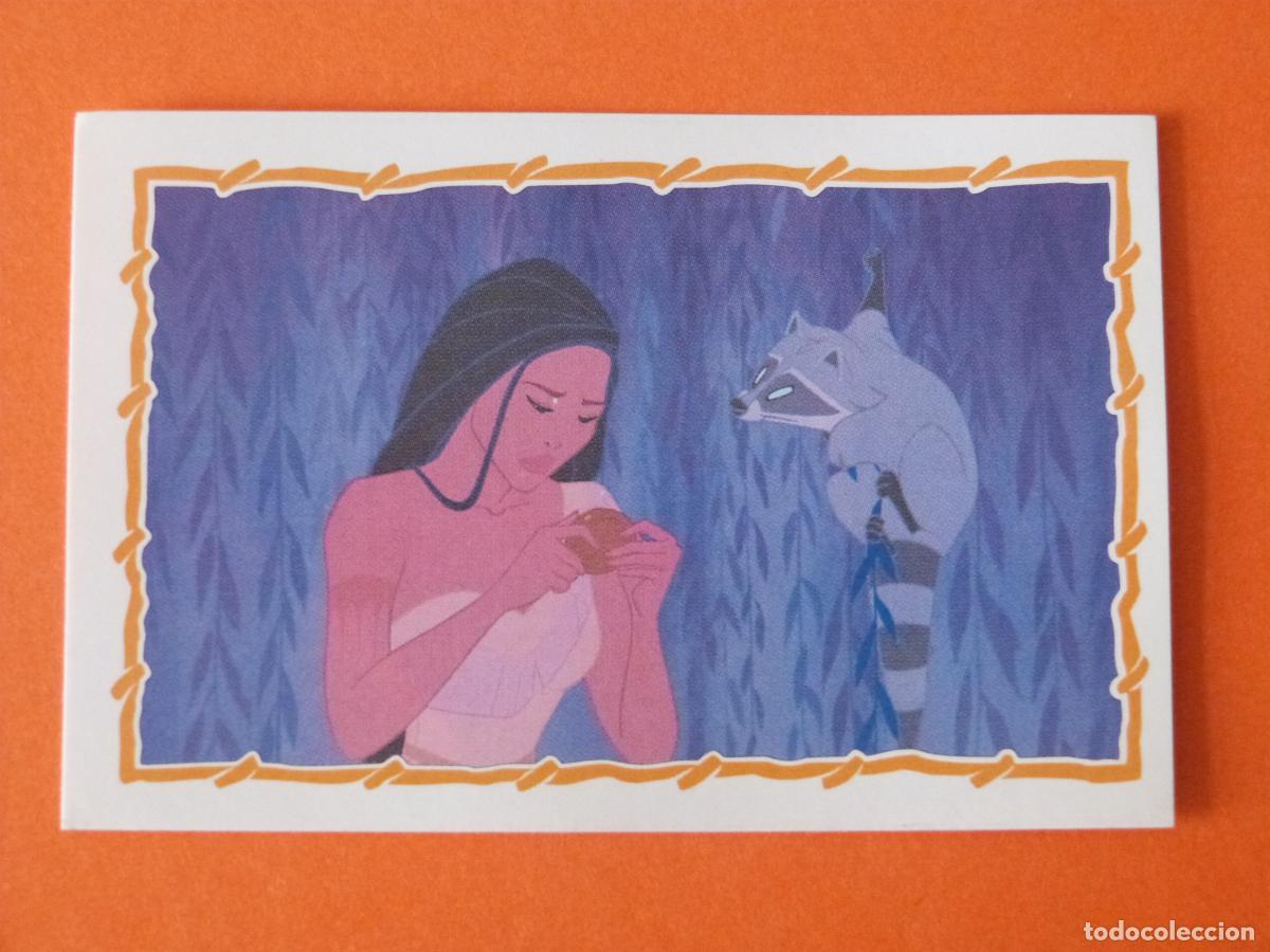 Coleccionismo Cromos antiguos: CROMO DE POCAHONTAS SIN PEGAR N&ordm; 208 A&Ntilde;O 1996 DEL ALBUM POCAHONTAS DE PANINI