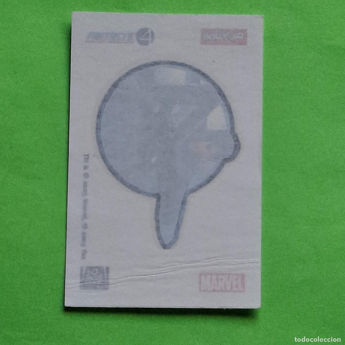 Coleccionismo Cromos antiguos: BOLLYCAO PANRICO PORTUGAL - CROMO TATUAJE TATUAGENS - MARVEL 4 FANTASTICOS - A&Ntilde;O 2005