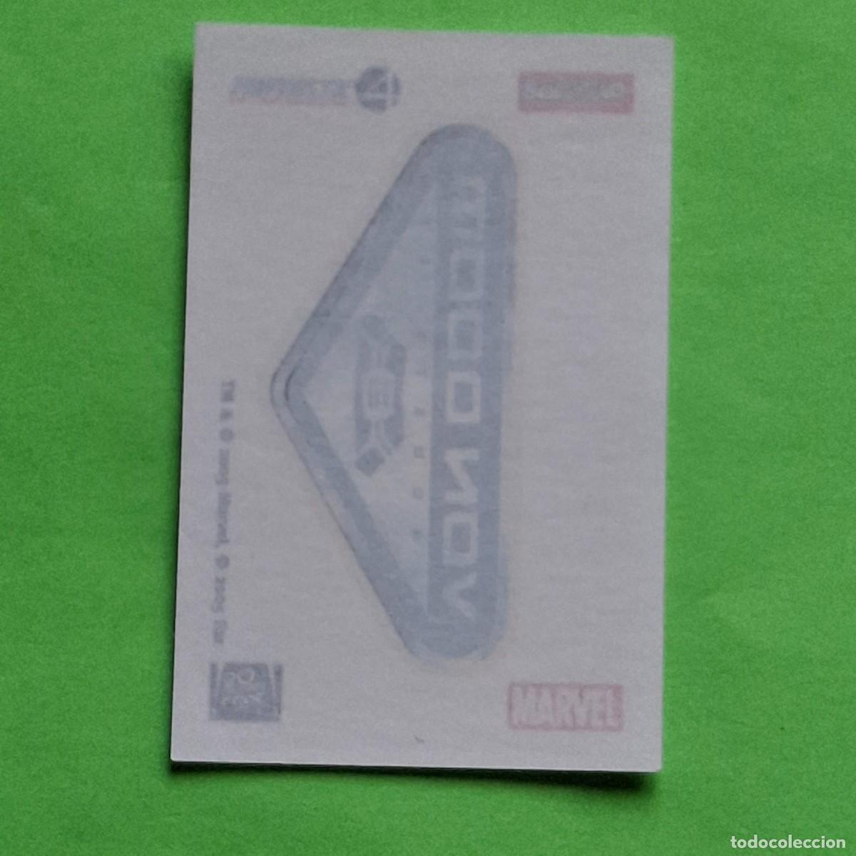 Coleccionismo Cromos antiguos: BOLLYCAO PANRICO PORTUGAL - CROMO TATUAJE TATUAGENS - MARVEL 4 FANTASTICOS - A&Ntilde;O 2005