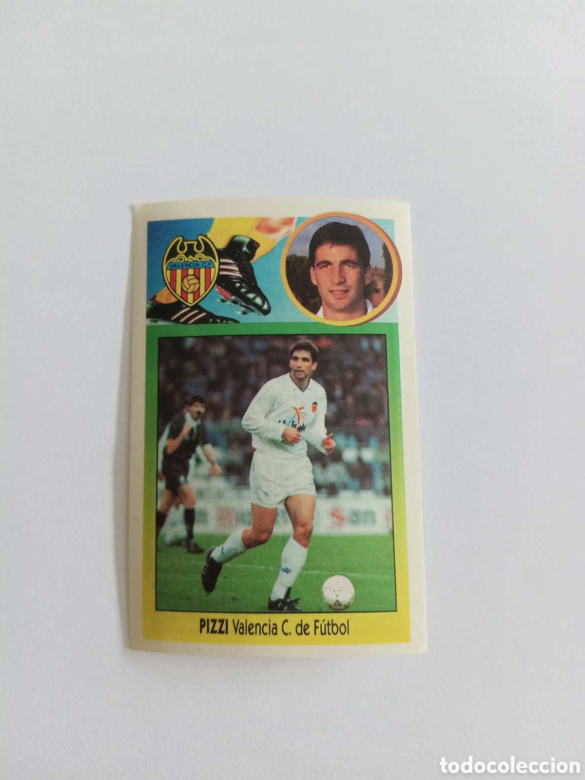 Coleccionismo Cromos antiguos: PIZZI VALENCIA COLOCA ADHESIVO LIGA ESTE 1993/94 93 94 NUEVO SIN PEGAR