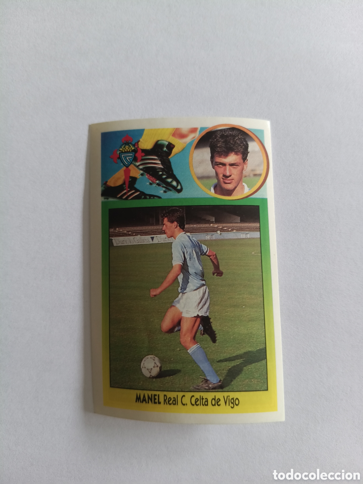 Coleccionismo Cromos antiguos: Liga este 1993 1994 93 94 Manel fichaje n&deg; 33 Celta Vigo adhesivo