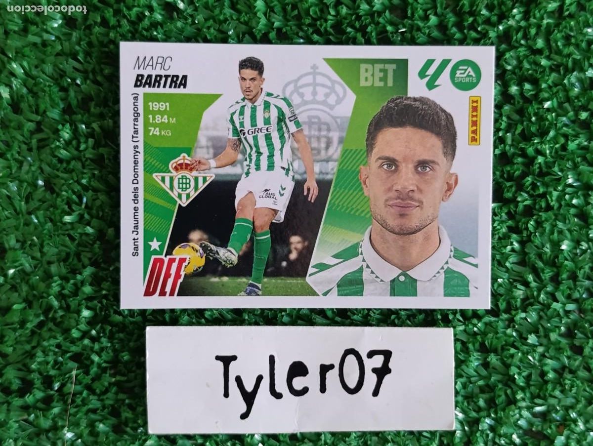 Coleccionismo Cromos antiguos: BARTRA BETIS 6 LIGA ESTE 2025 2026 25 26