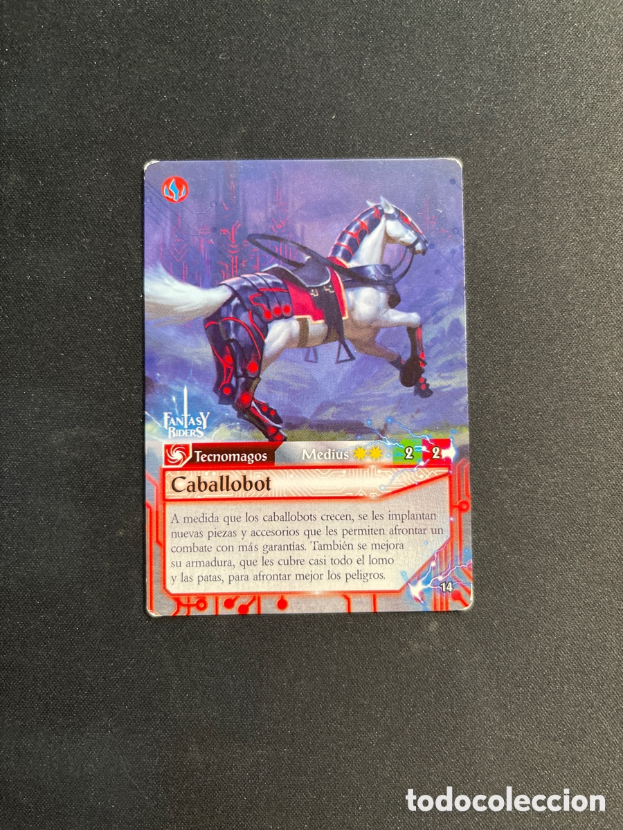 Coleccionismo Cromos antiguos: Caballobot 14 Fantasy Riders 2018 Panini