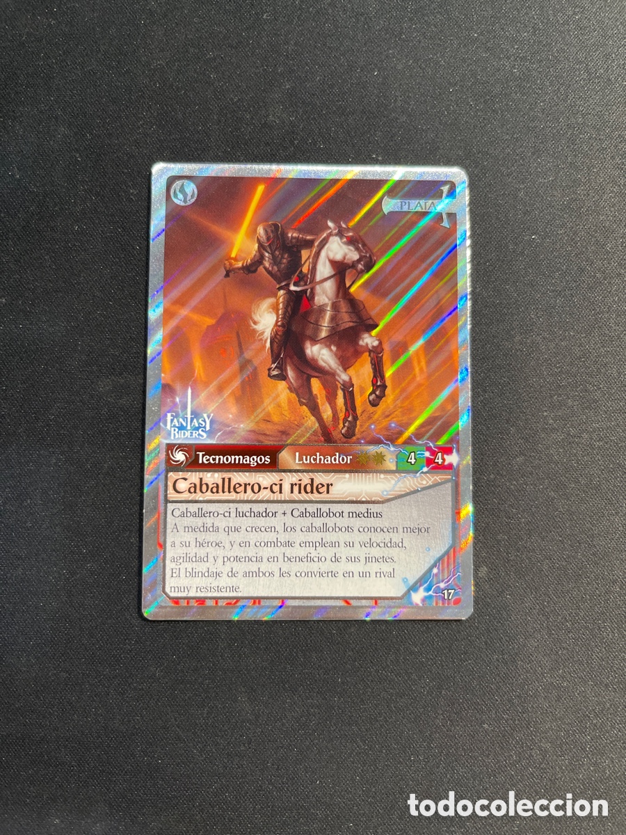 Coleccionismo Cromos antiguos: Caballero-ci Rider 17 Fantasy Riders 2018 Panini