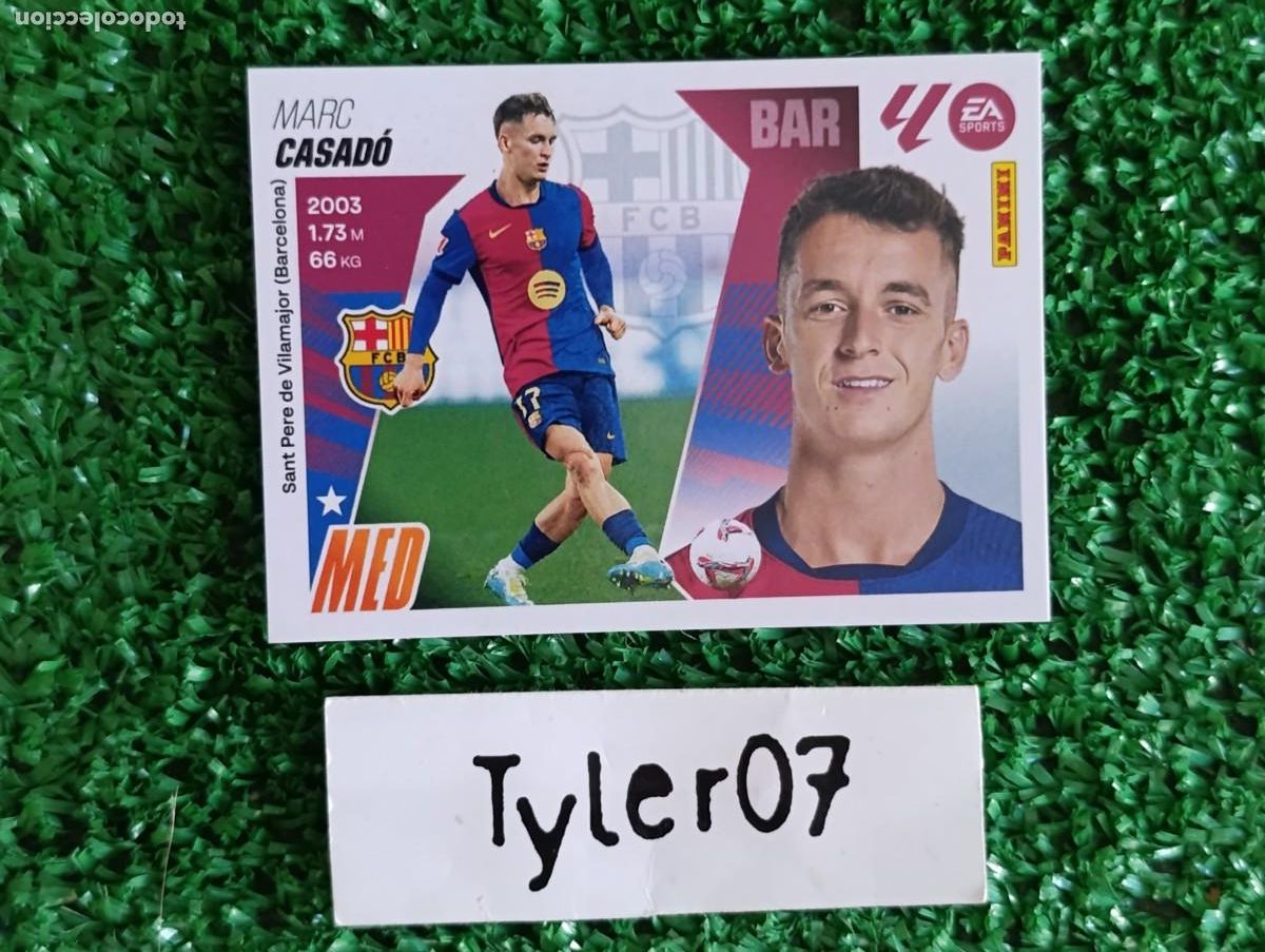 Coleccionismo Cromos antiguos: CASADO BARCELONA 11A LIGA ESTE 2025 2026 25 26