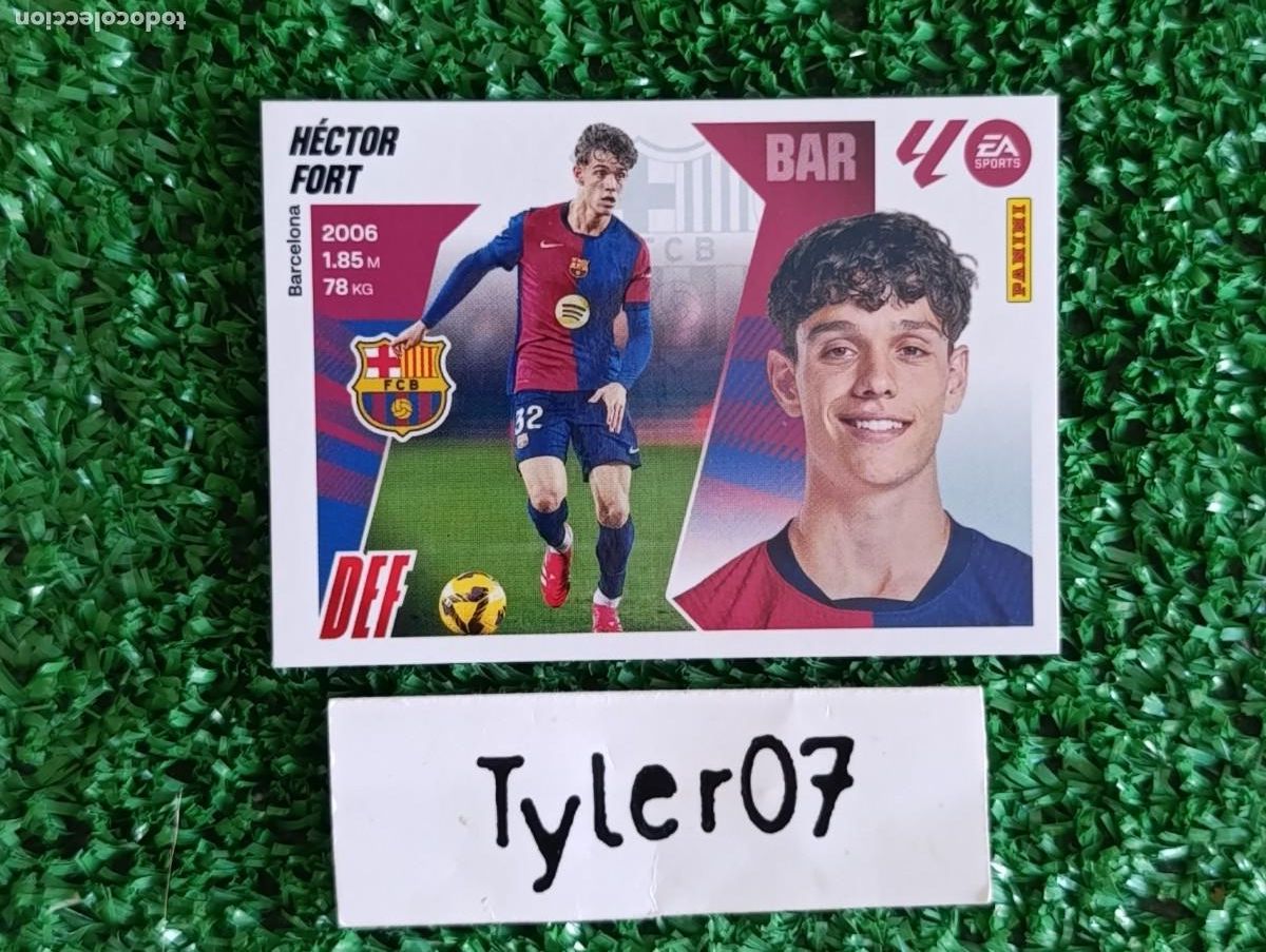 Colecionismo Cromos antigos: HECTOR FORT BARCELONA 9B LIGA ESTE 2025 2026 25 26