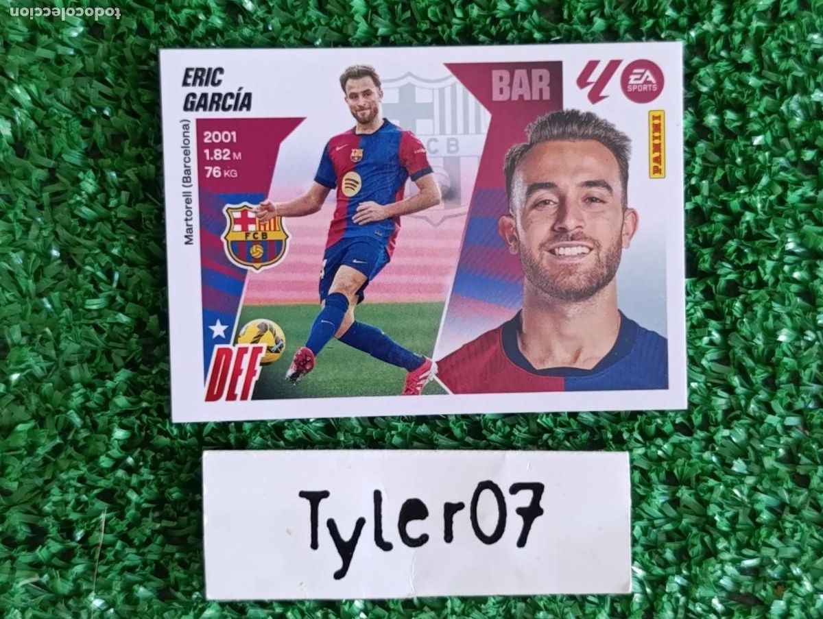 Colecionismo Cromos antigos: ERIC GARCIA BARCELONA 9A LIGA ESTE 2025 2026 25 26