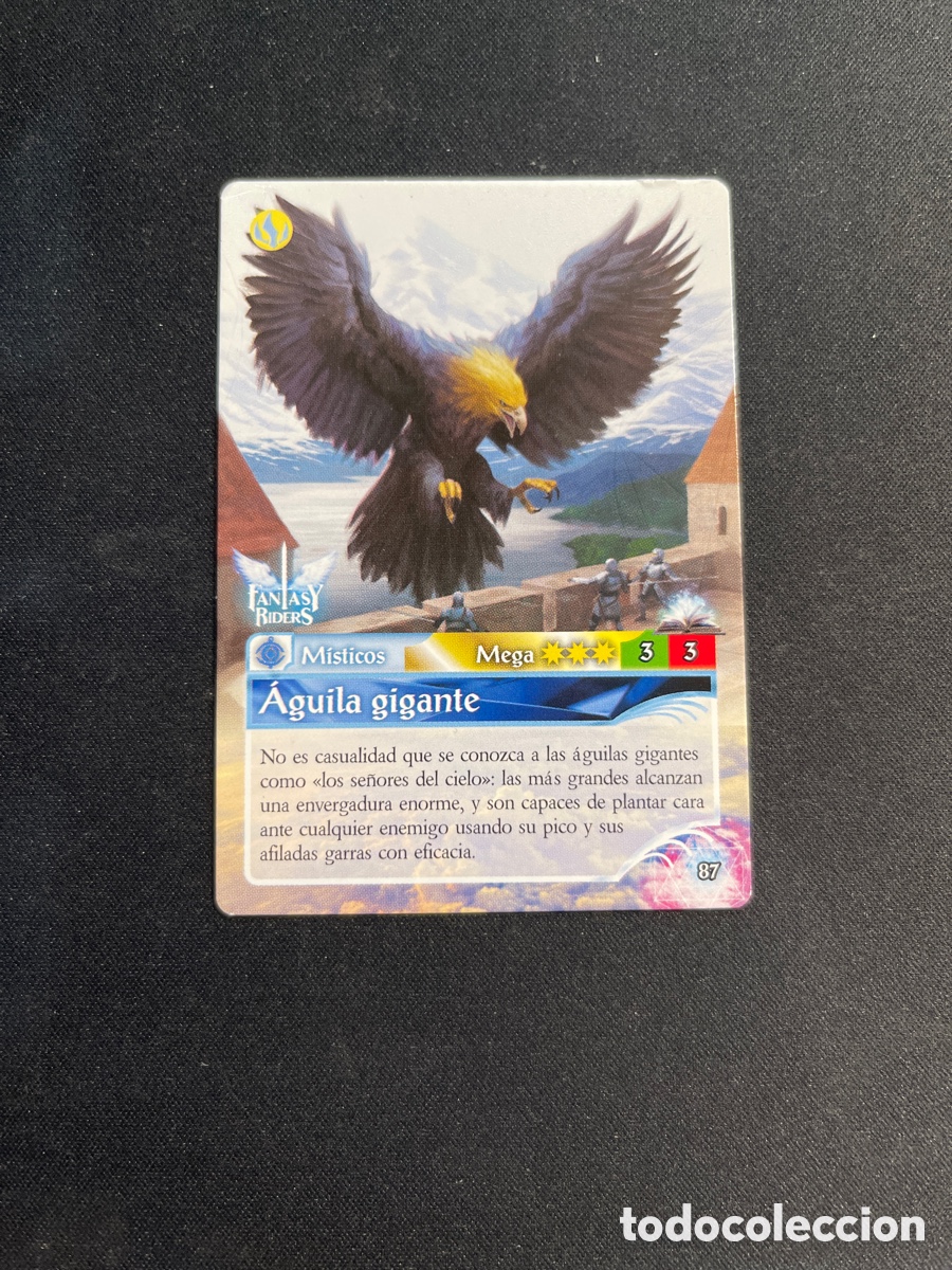 Coleccionismo Cromos antiguos: Aguila Gigante 87 Fantasy Riders 2018 Panini