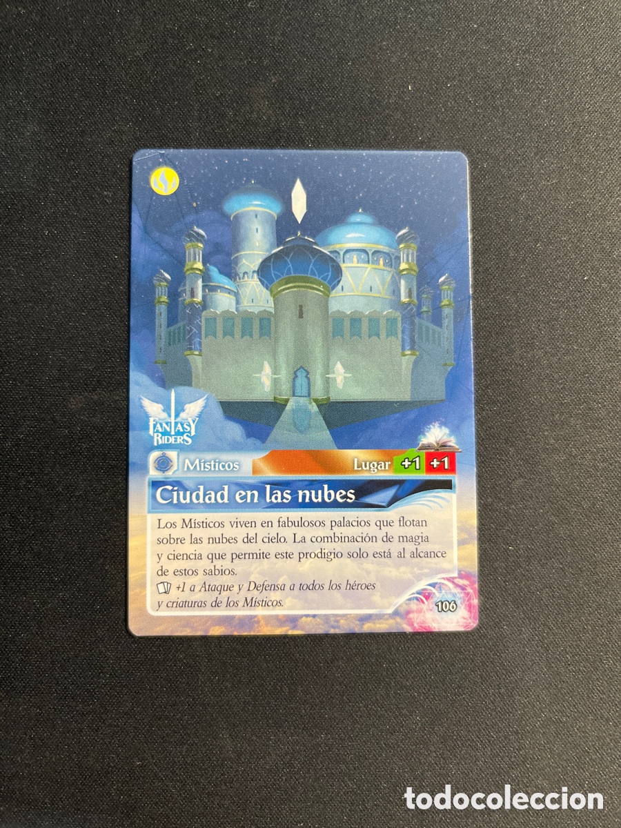Coleccionismo Cromos antiguos: Ciudad en las nubes 106 Fantasy Riders 2018 Panini