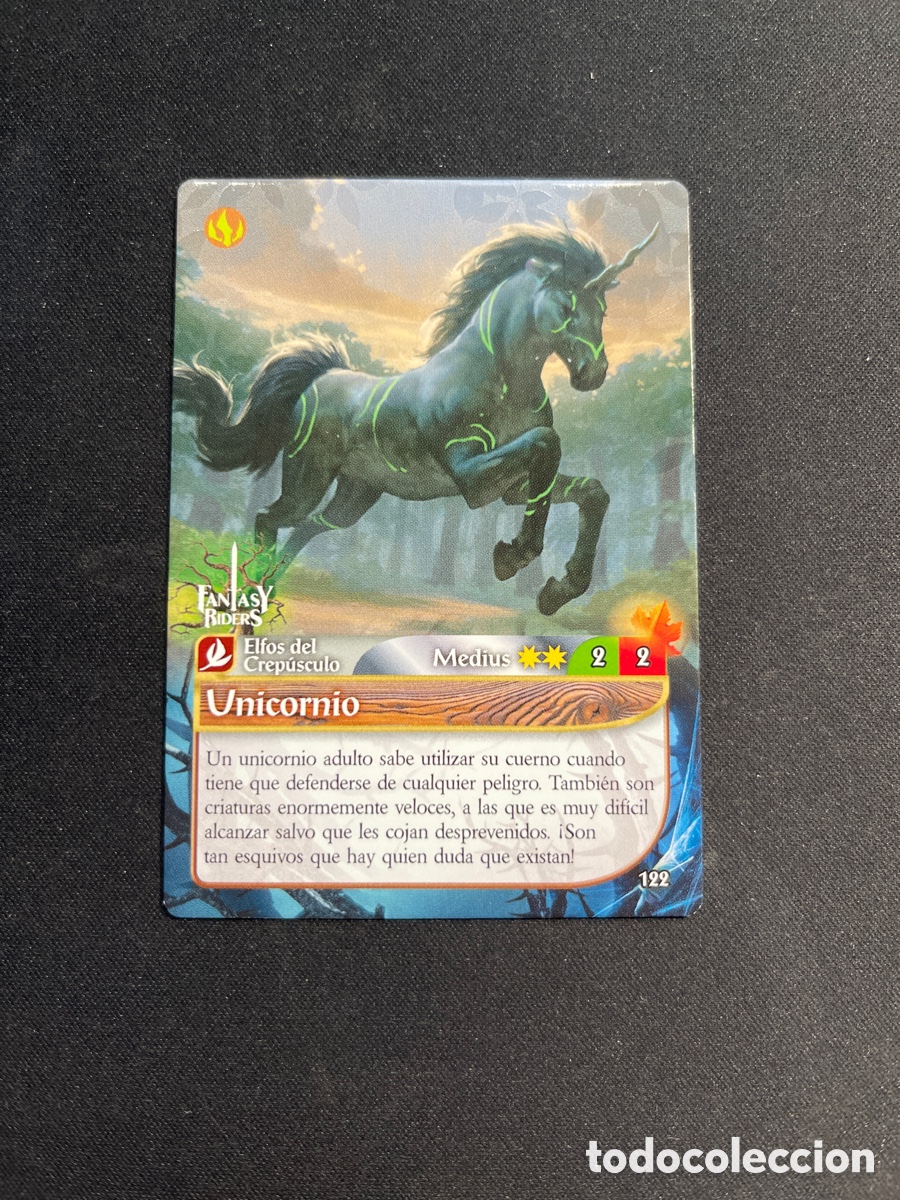 Coleccionismo Cromos antiguos: Unicornio 122 Fantasy Riders 2018 Panini