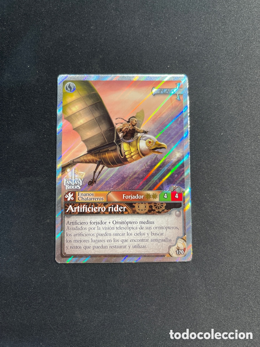 Coleccionismo Cromos antiguos: Artificiero rider 170 Fantasy Riders 2018 Panini