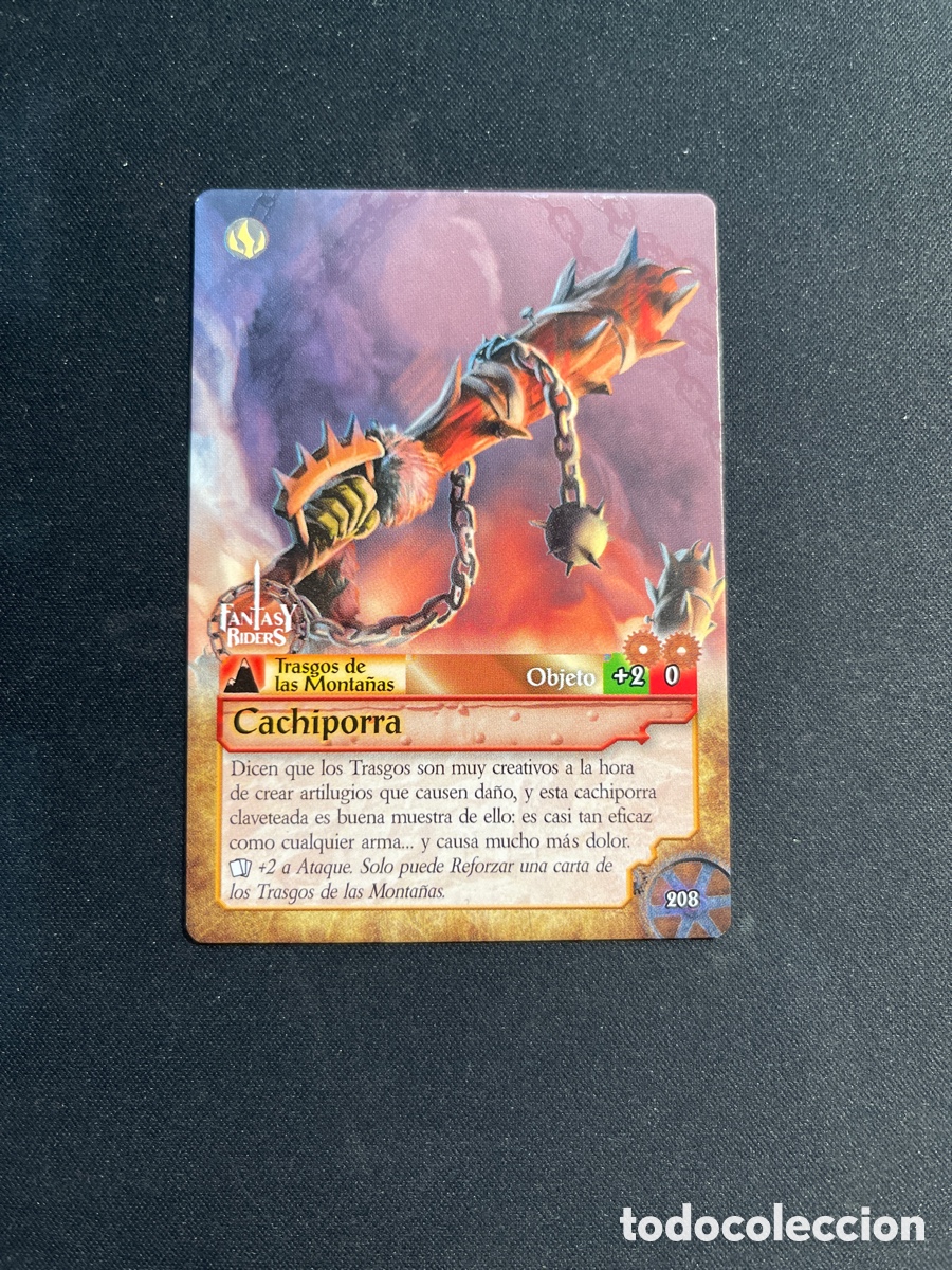 Coleccionismo Cromos antiguos: Cachiporra 208 Fantasy Riders 2018 Panini