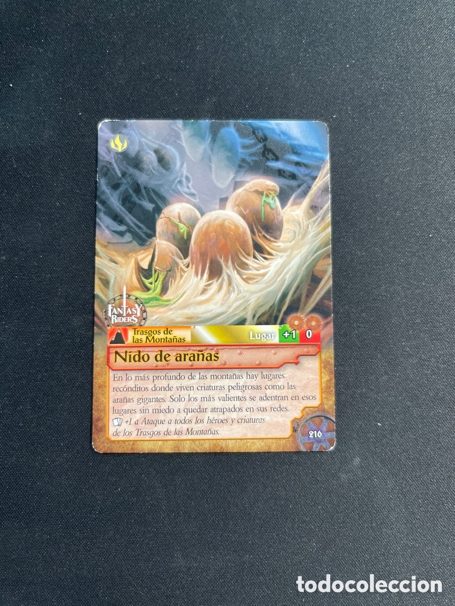 Coleccionismo Cromos antiguos: Nido de ara&ntilde;as 216 Fantasy Riders 2018 Panini