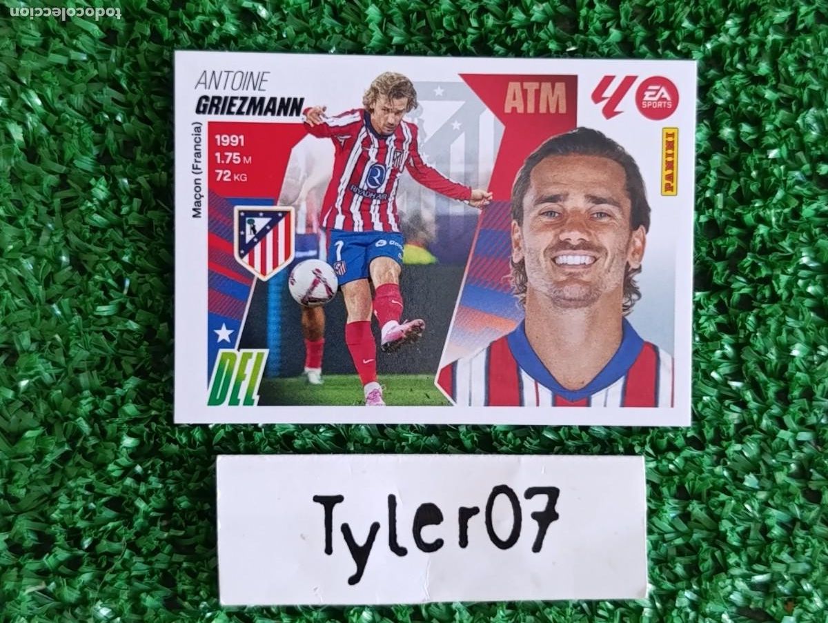 Coleccionismo Cromos antiguos: GRIEZMANN ATLETICO DE MADRID 18 LIGA ESTE 2025 2026 25 26