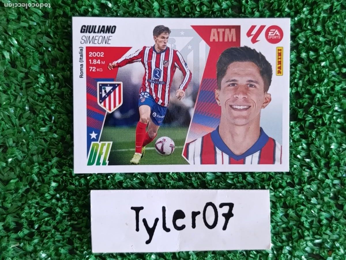 Coleccionismo Cromos antiguos: GIULIANO ATLETICO DE MADRID 17 LIGA ESTE 2025 2026 25 26