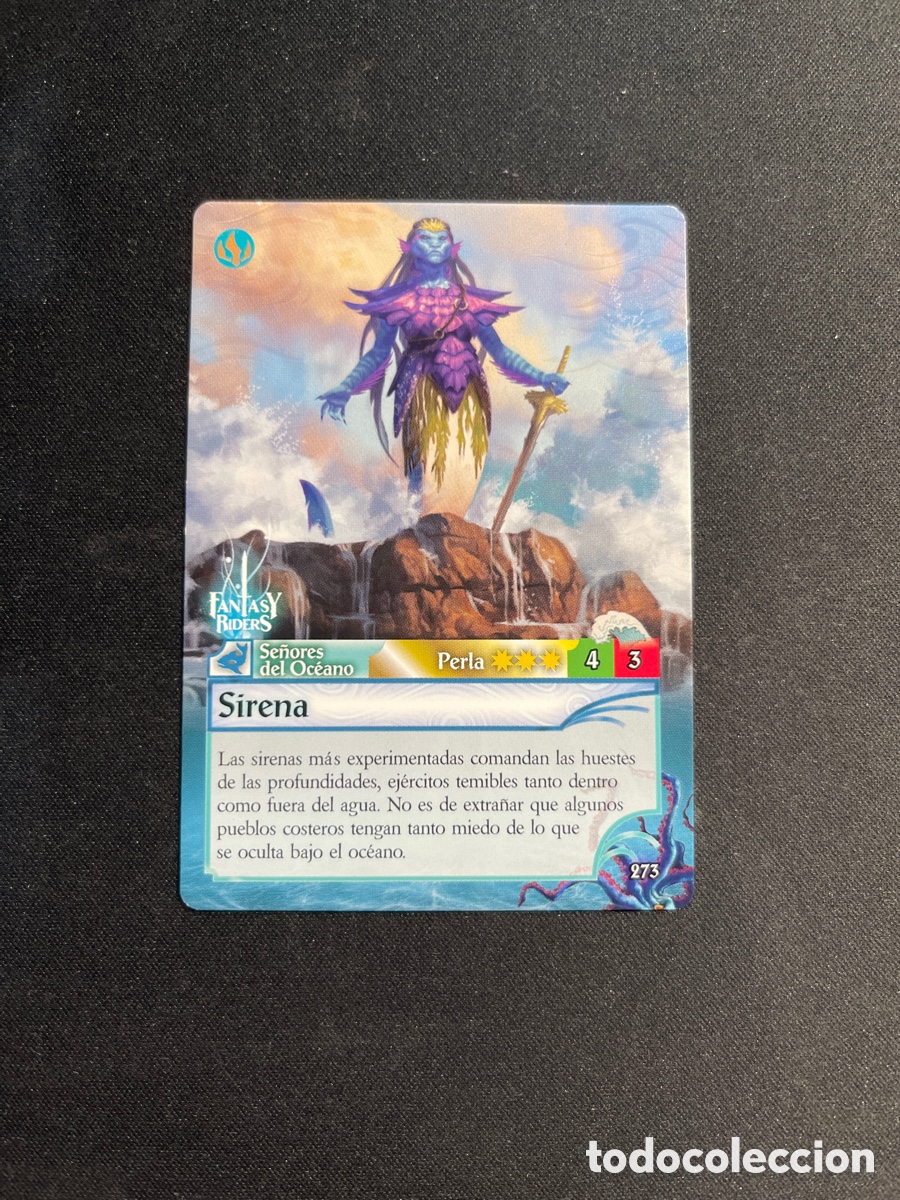Coleccionismo Cromos antiguos: Sirena 273 Fantasy Riders 2018 Panini
