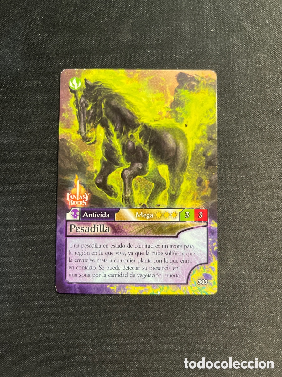 Coleccionismo Cromos antiguos: Pesadilla 303 Fantasy Riders 2018 Panini