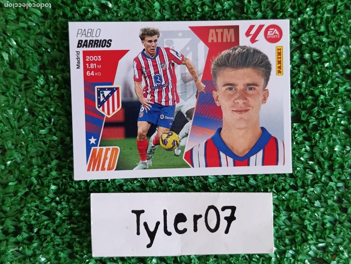 Coleccionismo Cromos antiguos: BARRIOS ATLETICO DE MADRID 13 LIGA ESTE 2025 2026 25 26