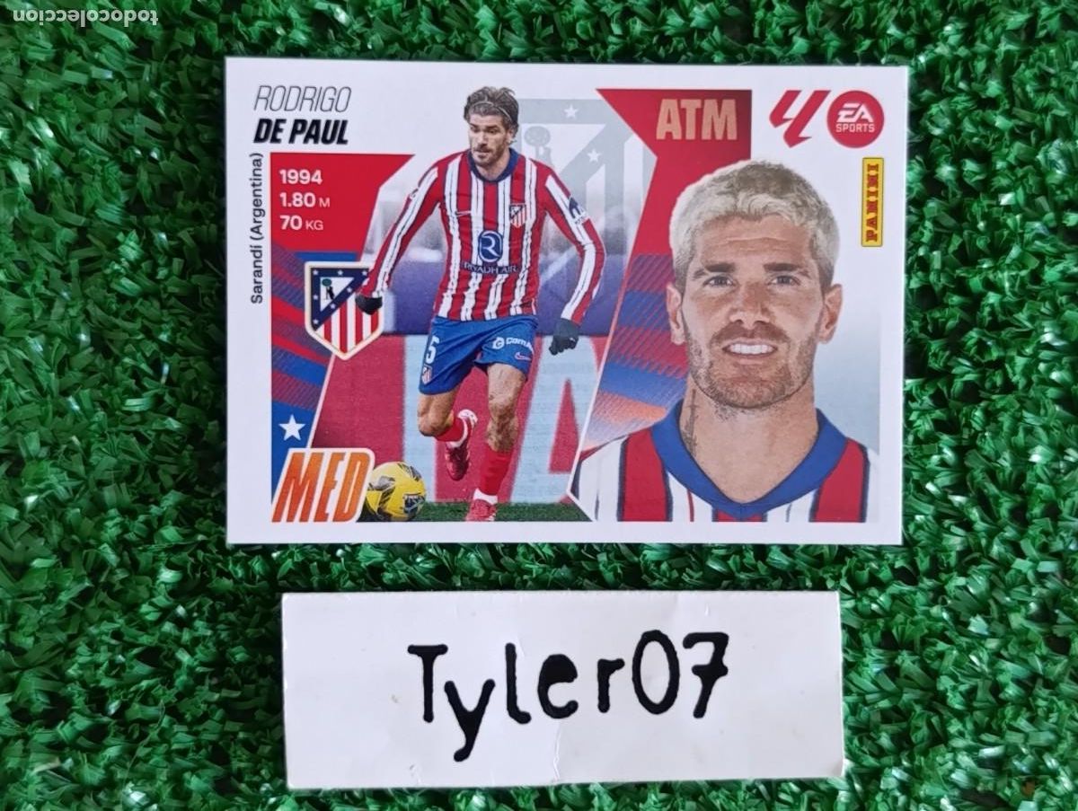 Coleccionismo Cromos antiguos: DE PAUL ATLETICO DE MADRID 12 LIGA ESTE 2025 2026 25 26