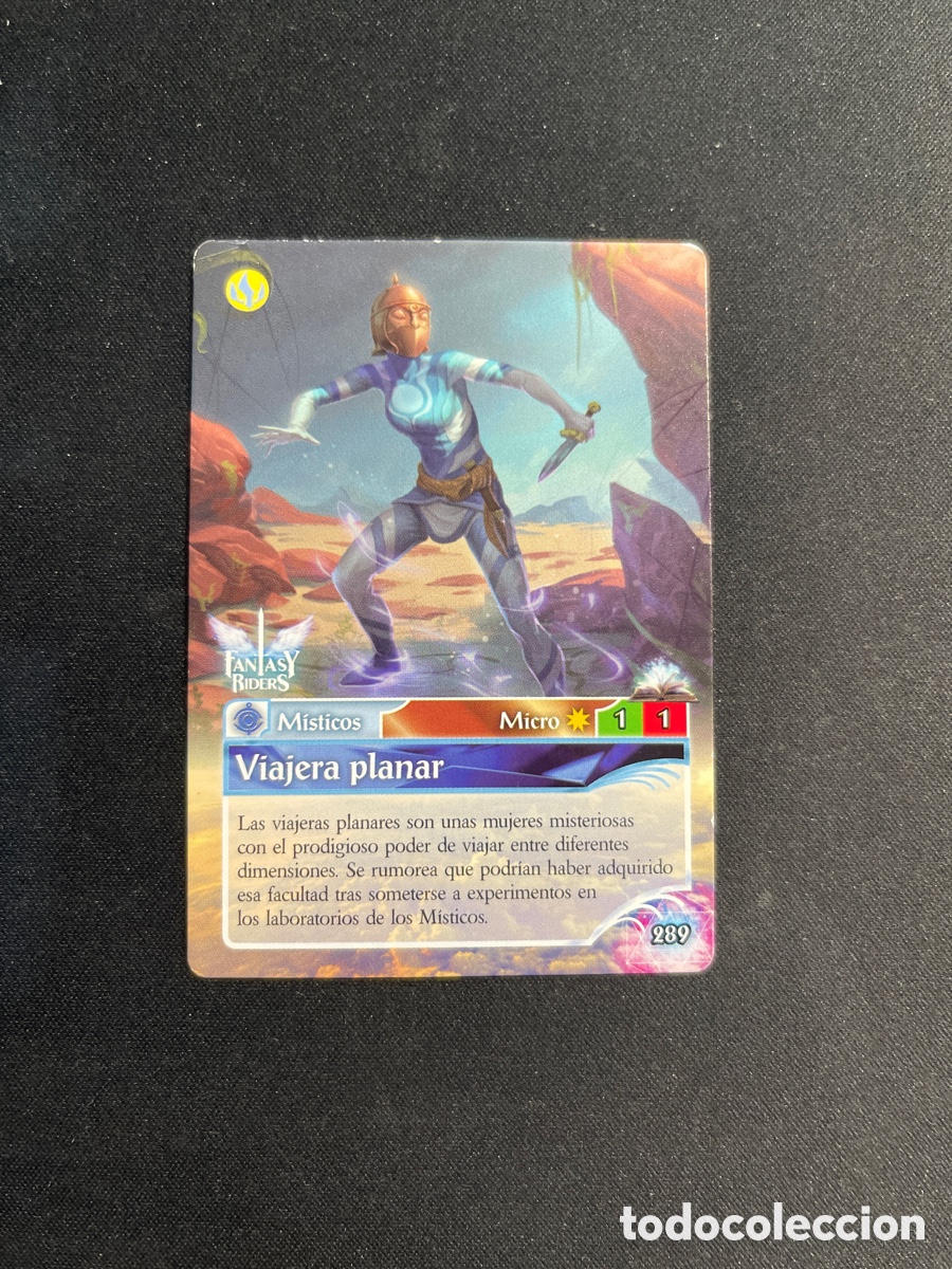 Coleccionismo Cromos antiguos: Viajera planar 289 Fantasy Riders 2021 Panini