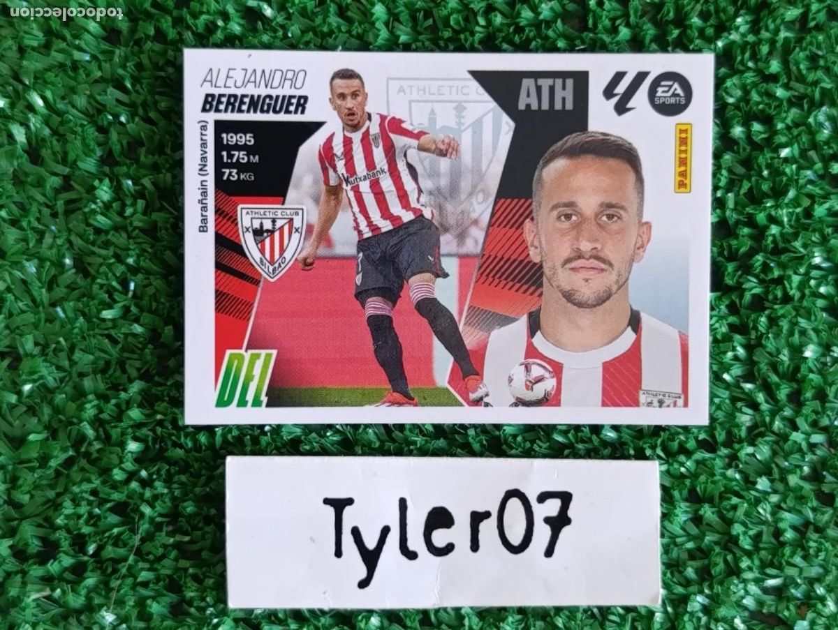 Coleccionismo Cromos antiguos: BERENGUER ATHLETIC BILBAO 20 LIGA ESTE 2025 2026 25 26