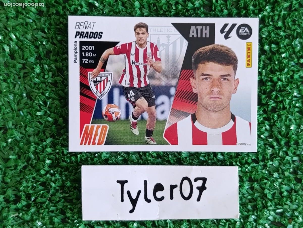 Coleccionismo Cromos antiguos: PRADOS ATHLETIC BILBAO 12 LIGA ESTE 2025 2026 25 26