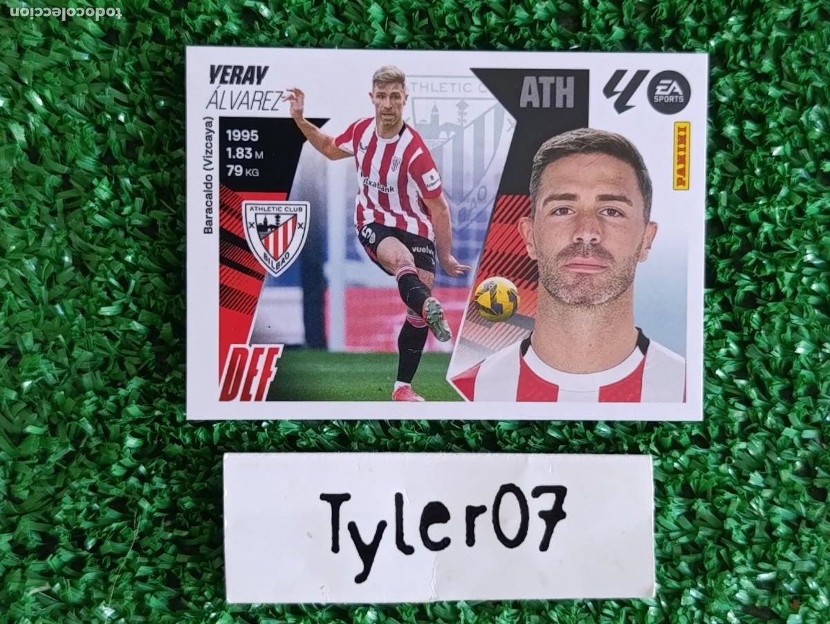 Coleccionismo Cromos antiguos: YERAY ATHLETIC BILBAO 8 LIGA ESTE 2025 2026 25 26