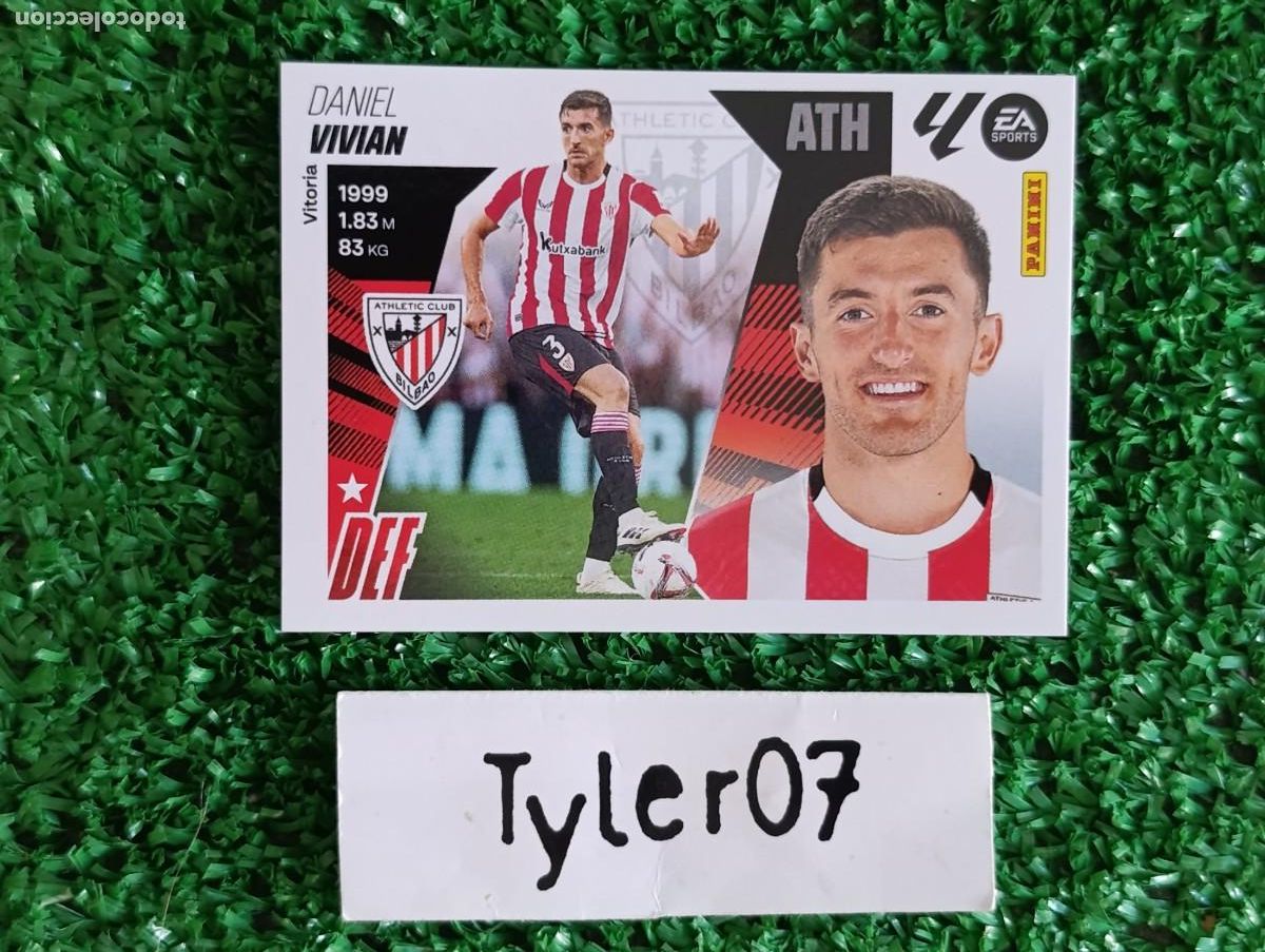 Coleccionismo Cromos antiguos: VIVIAN ATHLETIC BILBAO 6 LIGA ESTE 2025 2026 25 26