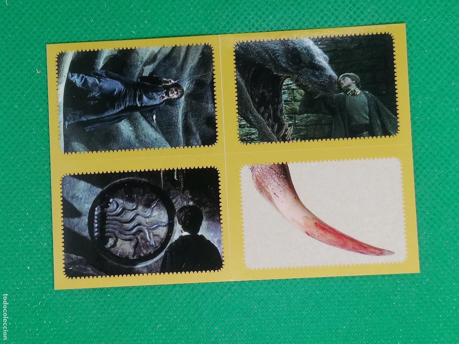 Coleccionismo Cromos antiguos: 37 A B C D HARRY POTTER CRIATURAS FANTASTICAS DE LAS PELICULAS 2023 WARNER BROS PANINI