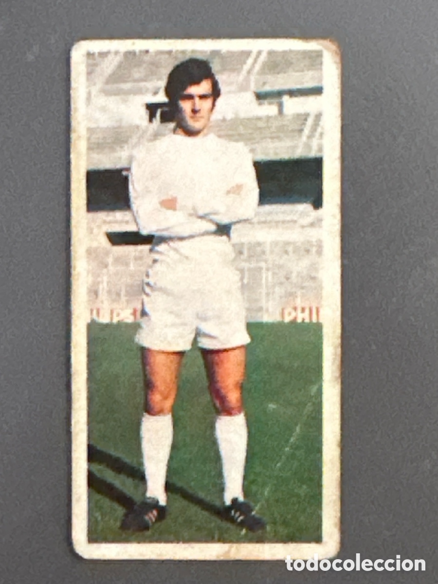 Coleccionismo Cromos antiguos: CROMO LIGA ESTE 75 76 AGUILAR BAJA REAL MADRID. SIN PEGAR NUNCA PEGADO