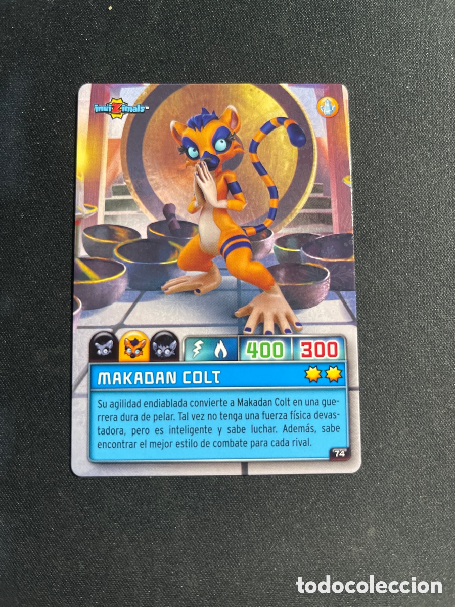 Coleccionismo Cromos antiguos: Makadan Colt 74 Invizimals Criaturas Secretas 2023 Panini