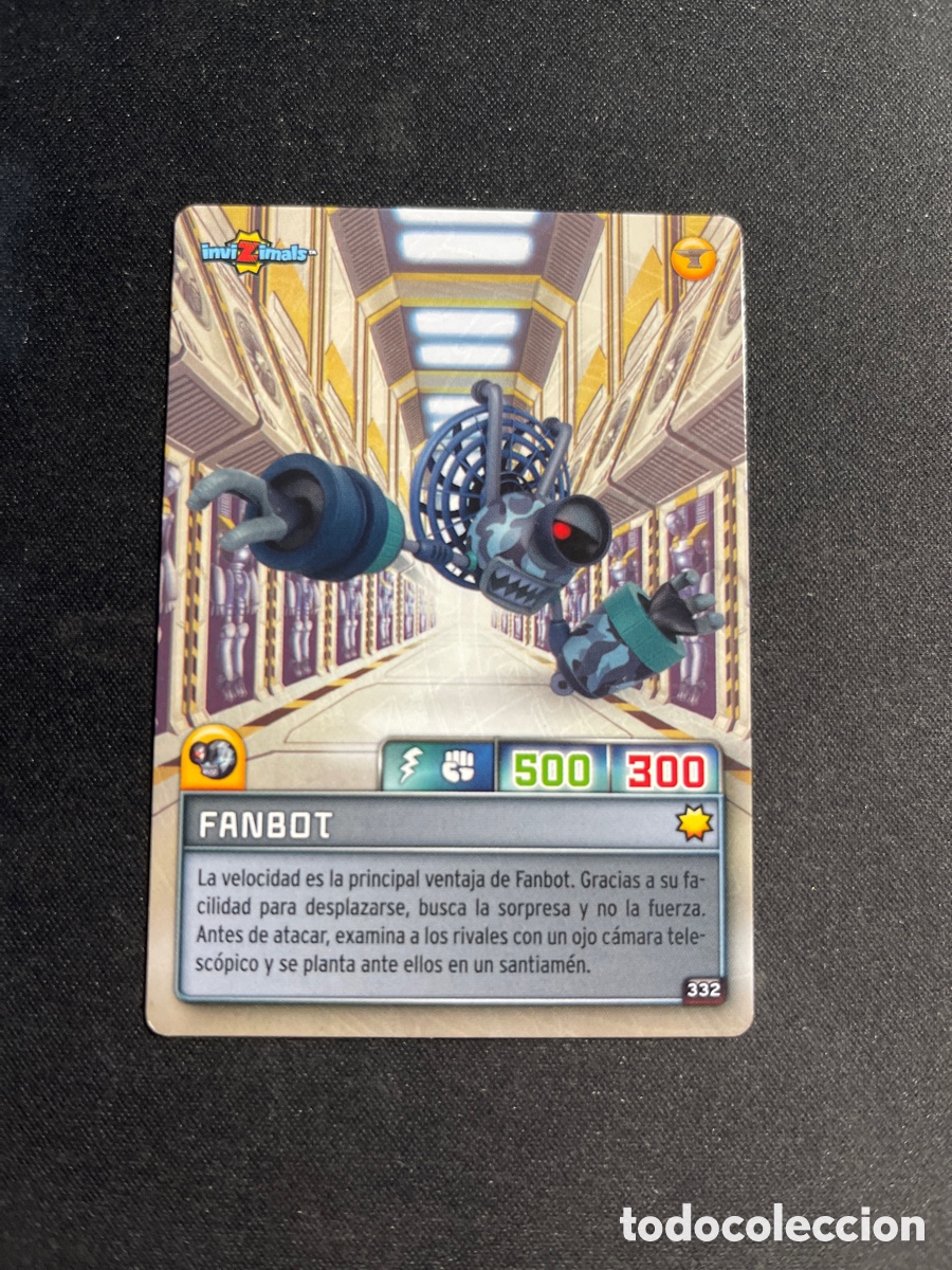 Colecionismo Cromos antigos: Fanbot 332 Invizimals Criaturas Secretas 2023 Panini