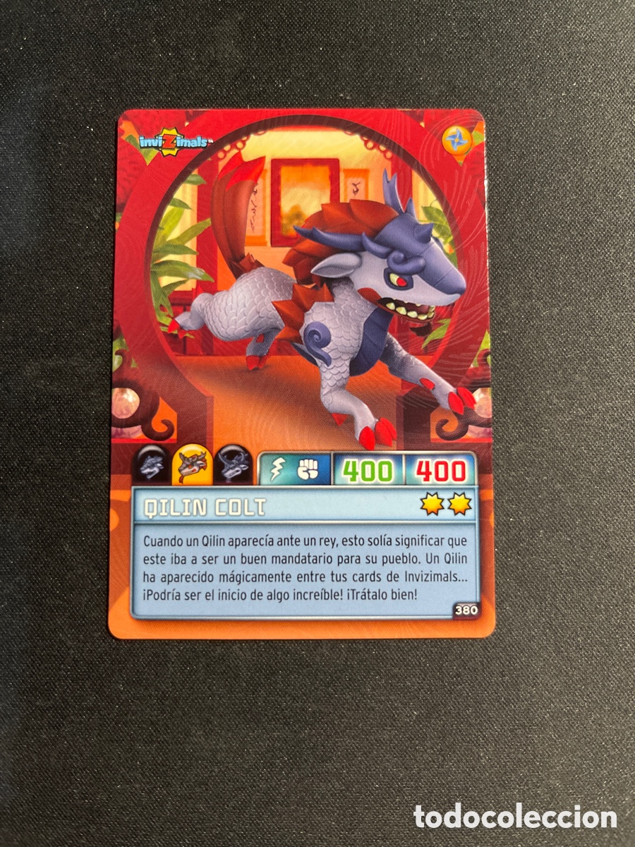 Coleccionismo Cromos antiguos: Qilin Colt 380 Invizimals Criaturas Secretas 2023 Panini