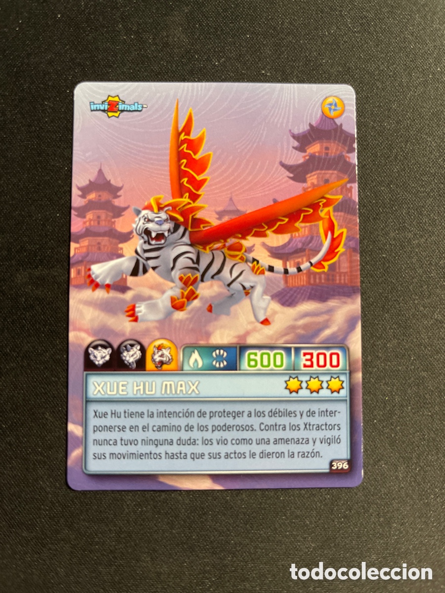 Coleccionismo Cromos antiguos: Xue Hu Max 396 Invizimals Criaturas Secretas 2023 Panini