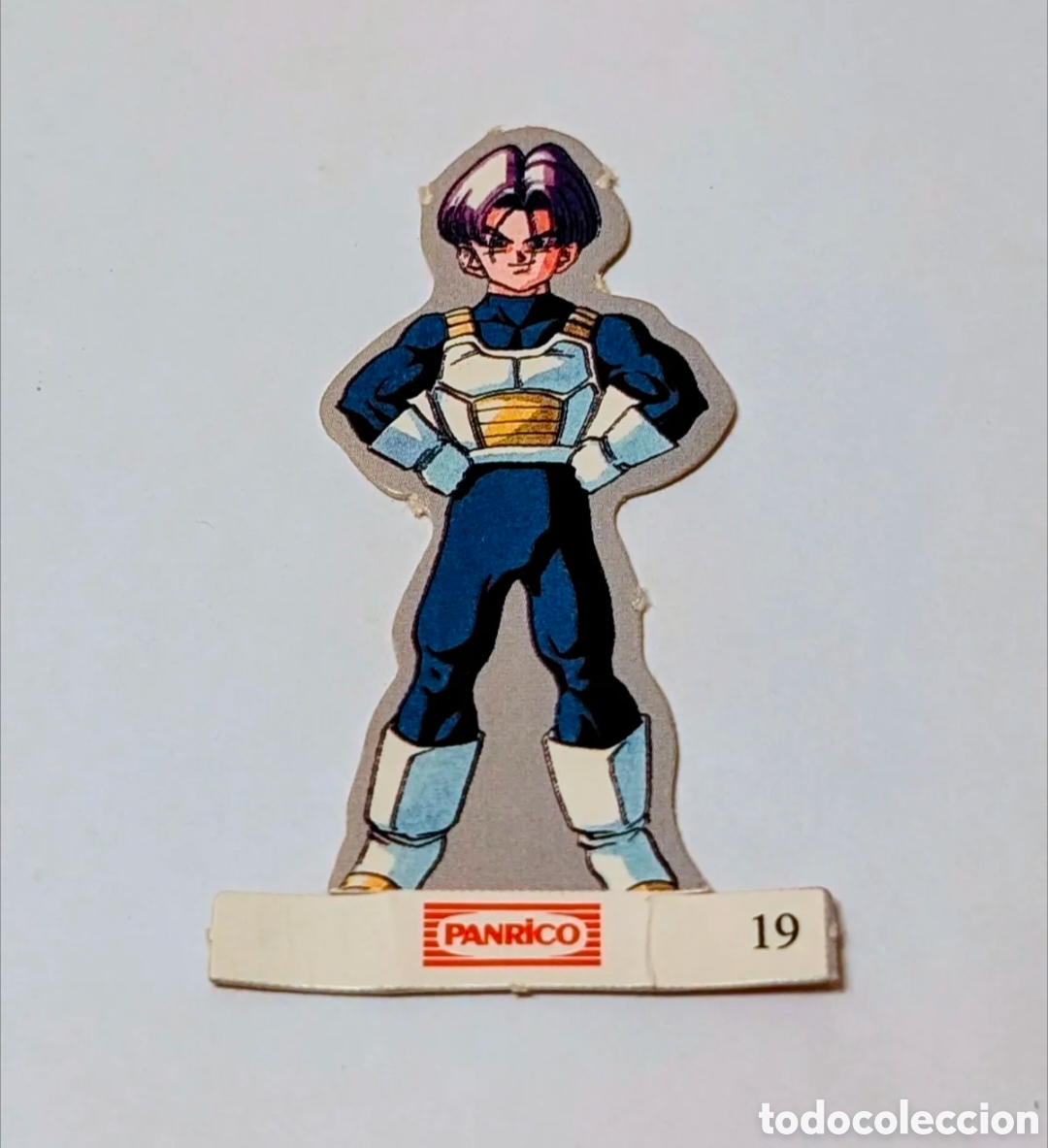 Coleccionismo Cromos antiguos: Dragon Ball cromo Panrico Troquelado. N&deg;19. Trunks. Bola de Dragon. Bola de Drac. Dragon Ball Z
