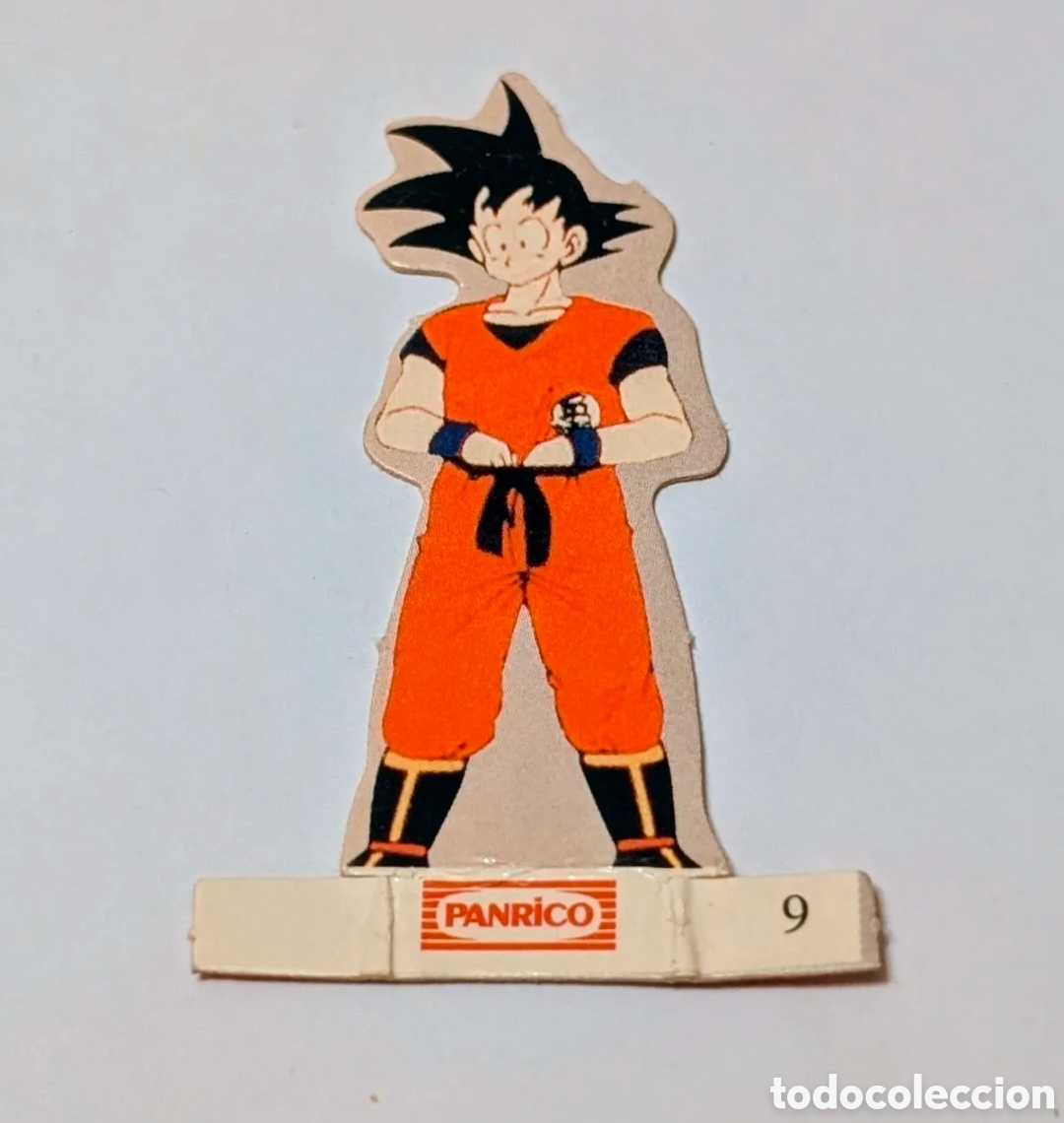 Coleccionismo Cromos antiguos: Dragon Ball cromo Panrico Troquelado. N&deg;9. Goku. Bola de Dragon. Bola de Drac. Dragon Ball Z