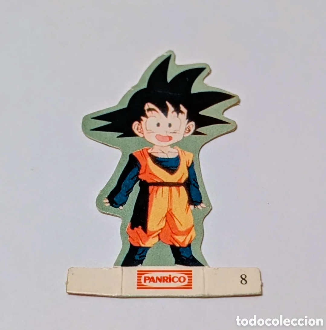 Coleccionismo Cromos antiguos: Dragon Ball cromo Panrico Troquelado. N&deg;8. Goten. Bola de Dragon. Bola de Drac. Dragon Ball Z