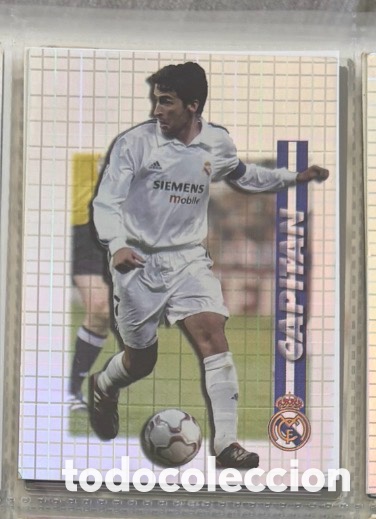 Coleccionismo Cromos antiguos: MUNDICROMO 2003-2004 CROMO N&ordm; 27 RAUL GONZ&Aacute;LEZ REAL MADRID