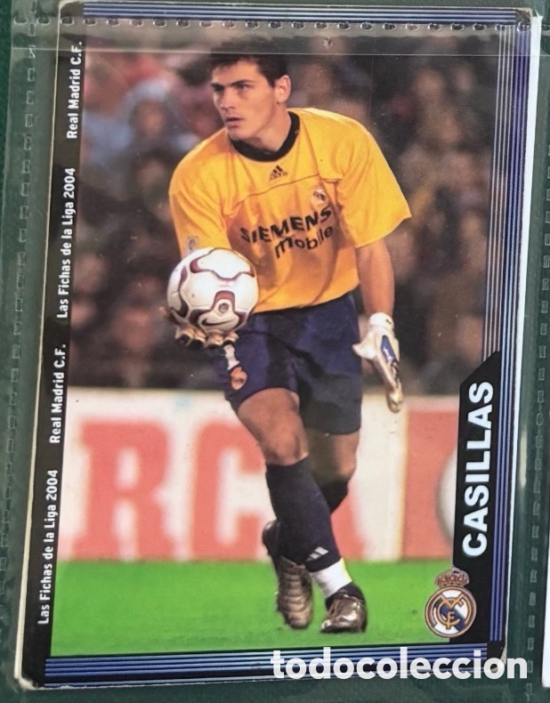 Coleccionismo Cromos antiguos: 4 Iker Casillas - Real Madrid - Mundicromo 2003 2004