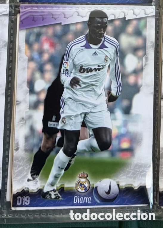 Coleccionismo Cromos antiguos: Cromo Diarra 19 Real Madrid 2009 Mundicromo carta
