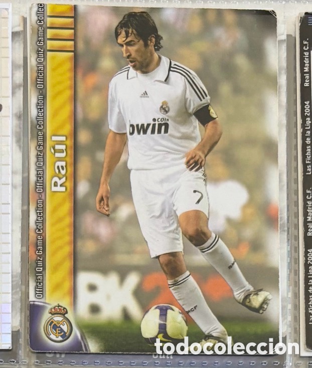 Coleccionismo Cromos antiguos: 46. RAUL GONZALEZ - Real Madrid CF 2009/2010 - Mundicromo carta cromo