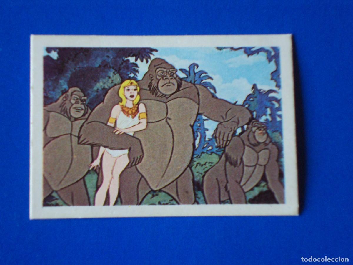 Coleccionismo Cromos antiguos: CROMO N&Uacute;MERO 1 TARZAN EDITORIAL FHER 1979 NUNCA PEGADO SIN PEGAR