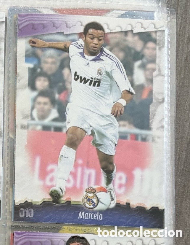 Coleccionismo Cromos antiguos: MARCELO 2008-2009 MUNDICROMO- REAL MADRID CARTA CROMO