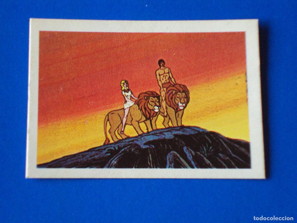 Coleccionismo Cromos antiguos: CROMO N&Uacute;MERO 36 TARZAN EDITORIAL FHER 1979 NUNCA PEGADO SIN PEGAR