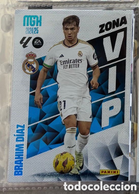 Coleccionismo Cromos antiguos: ZONA VIP BRAHIM DIAZ MGK 2024 2025 MEGACRACKS