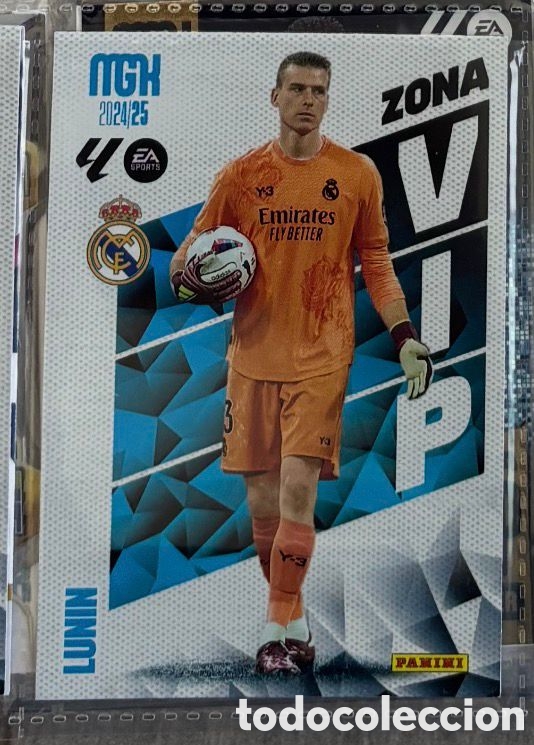 Coleccionismo Cromos antiguos: ZONA VIP LUNIN MGK 2024 2025 MEGACRACKS