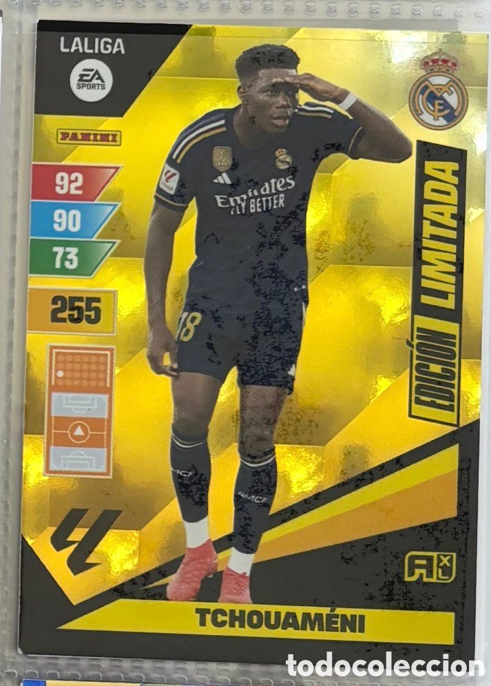 Coleccionismo Cromos antiguos: Adrenalyn XL 23-24 Tchouam&eacute;ni - Edici&oacute;n Limitada