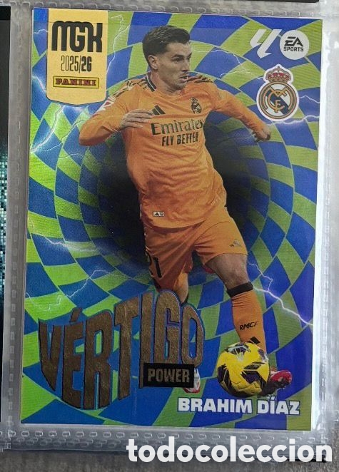 Coleccionismo Cromos antiguos: BRAHIM DIAZ VERTIGO POWER
