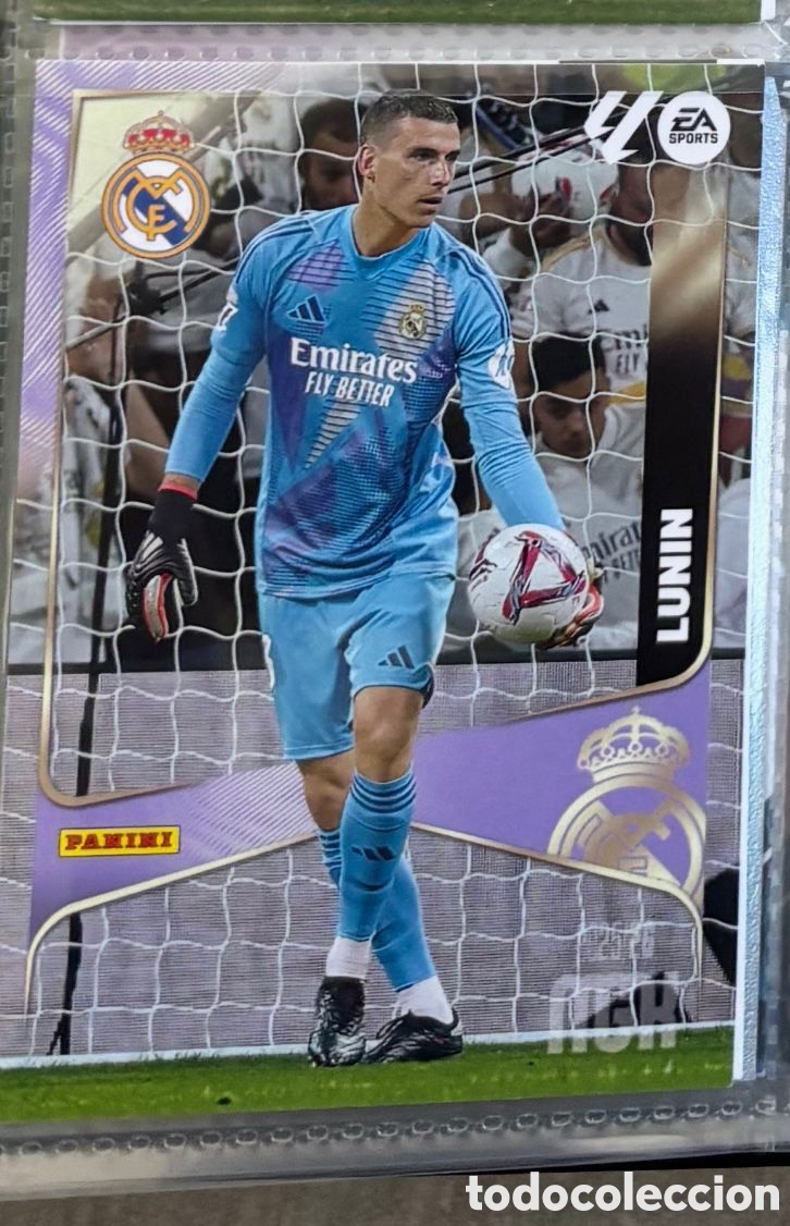 Coleccionismo Cromos antiguos: LUNIN MGK MEGACRACKS 2025 2026 REAL MADRID